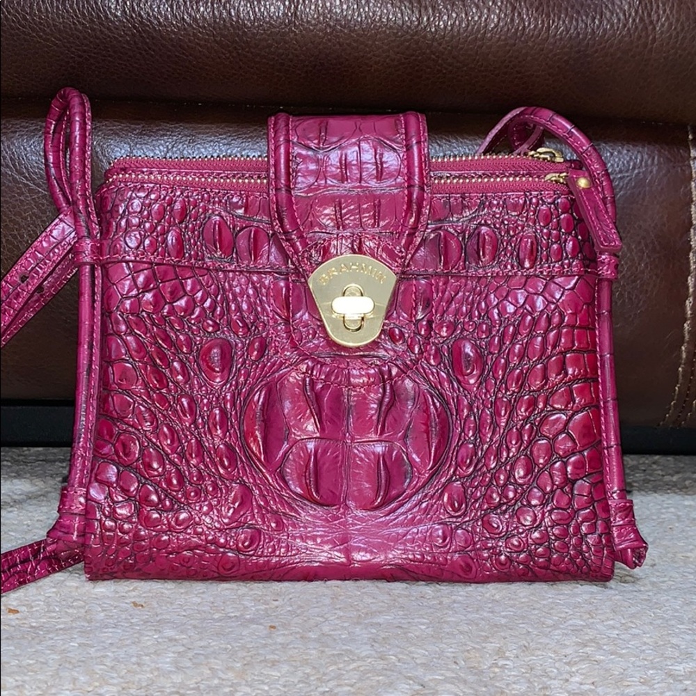BRAHMIN Melbourne Mojito Leather Crossbody Bag